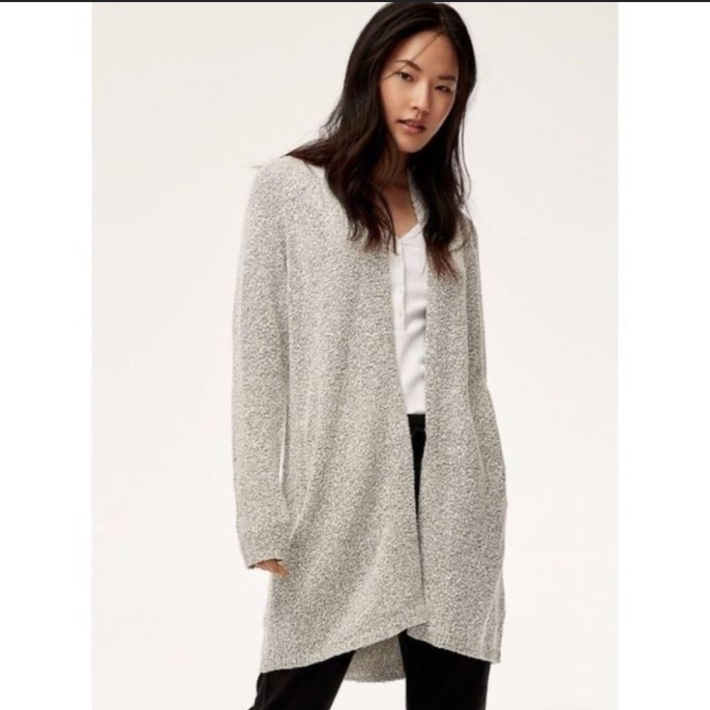 Aritzia Community Knit OpenFront Cardigan - Excellent Condition - Size XXS
